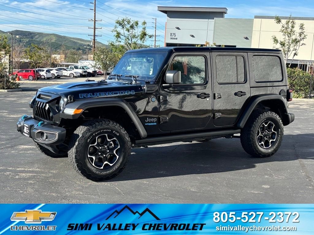 2022 Jeep Wrangler 4xe Unlimited Rubicon 4x4