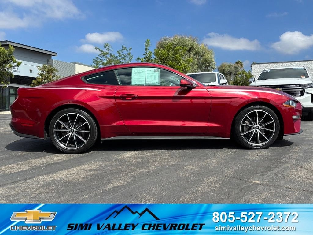 Used 2018 Ford Mustang EcoBoost with VIN 1FA6P8TH7J5114335 for sale in Simi Valley, CA