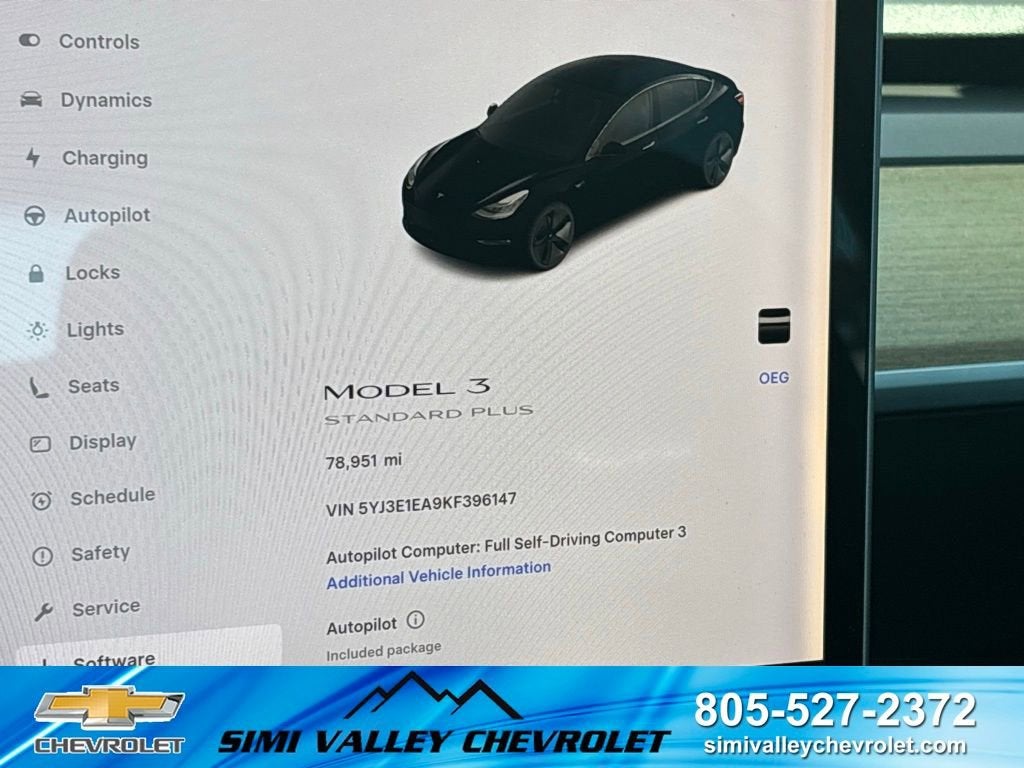 2019 Tesla Model 3 Mid Range