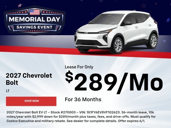 May Specials 