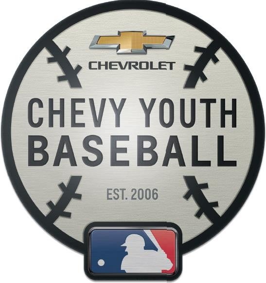 Youth baseball logo incorporating the Chevy emblem.
